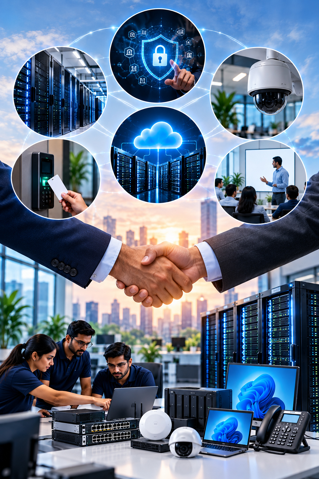 Spaninfo Solutions engineer monitoring secure infrastructure
